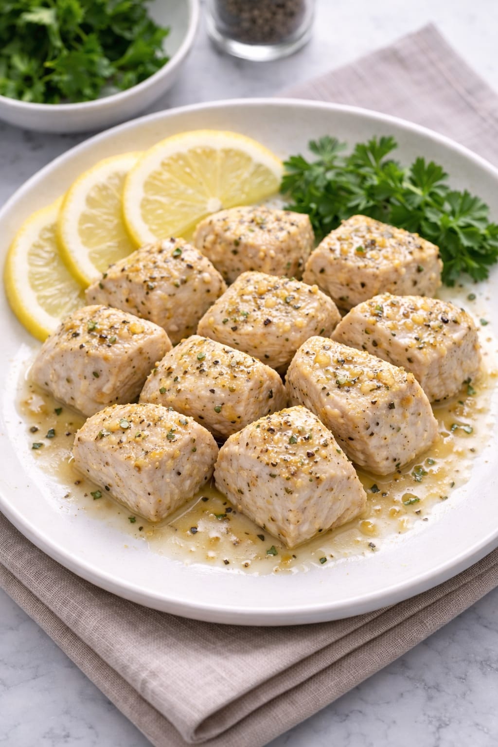 Lemon Pepper Chicken Breast Chunks